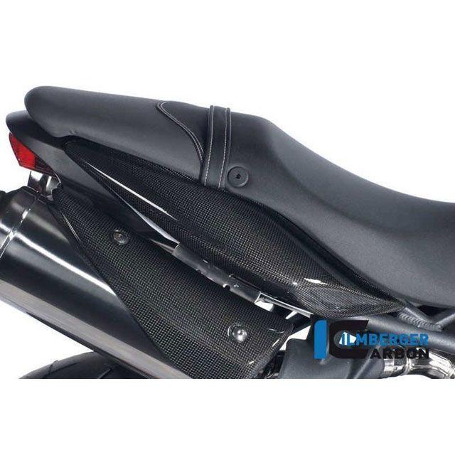 イルムバーガー StreeTriple 675 アンダーシートサイドパネル （右） カーボン - Triumph Street Triple 675…の画像