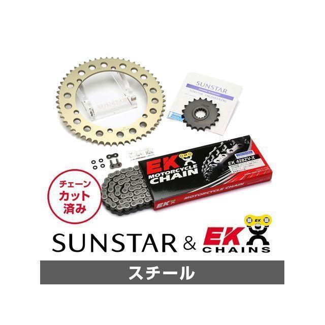 正規品／サンスター SR400 KE20331 スプロケット＆チェーンキット（スチール） SUNSTAR バイク