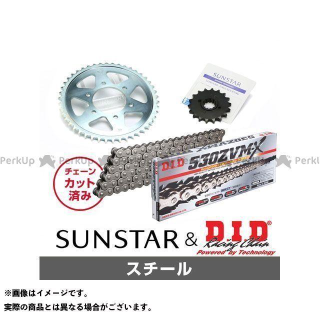 セット商品 Z1100R KD5D515 サンスター スプロケット＆DID チェーンキット（スチール） SET