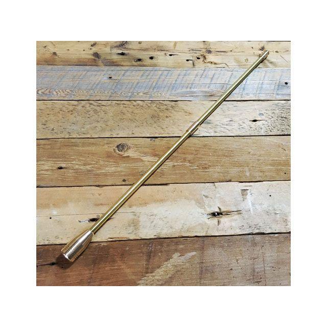 野良道具製作所 ALL真鍮製火吹き棒「野良ブラスター」 2本継60cm Nora