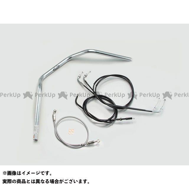 ハリケーン エストレヤRS 150アップ2型 ハンドルSET（クロームメッキ） HURRICANE