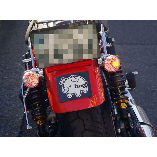 ワールドウォーク 汎用 LED ウインカー hanabi 3ファンクション ブラックボディ WW
