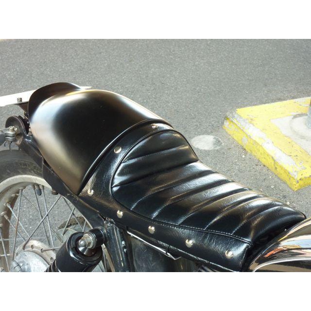 ANーBU アンブ SR400/500 SR用スタッズカウルシート（ブラック） ANBU