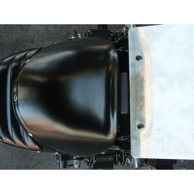 ANーBU アンブ SR400/500 SR用スタッズカウルシート（ブラック） ANBU