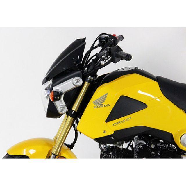【特価品】エムアールエー GROM 125 スクリーン レーシング カラー スモーク MRA_2