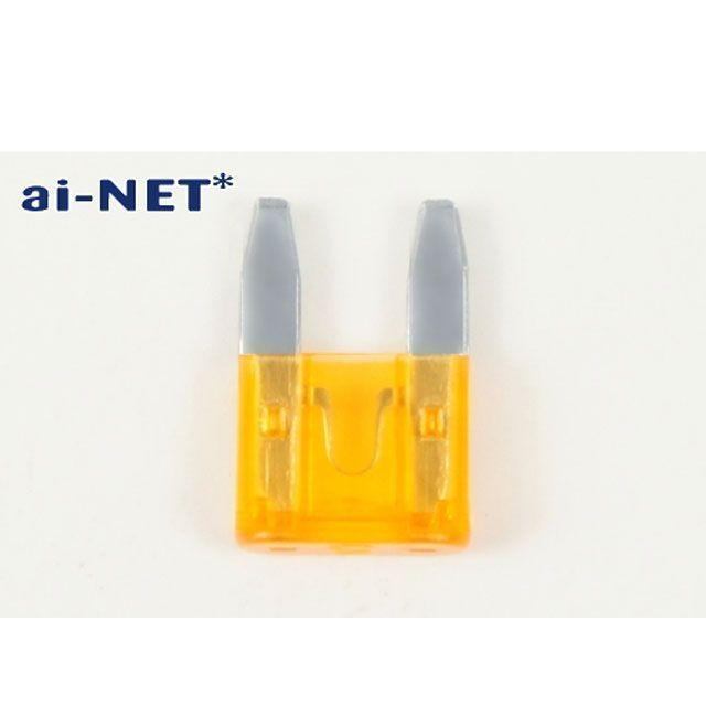 正規品／アイネット 汎用 ミニ平型ヒューズ カラー：5A（オレンジ） ai-net バイク｜motoride｜02