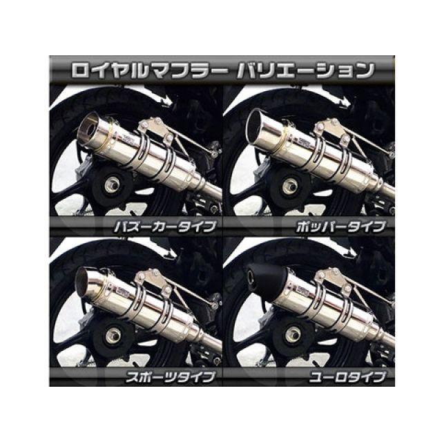 ウイルズウィン アドレス110 アドレス110（CE47A）用 ロイヤルマフラー ユーロタイプ オプション オプションC WirusWinの画像