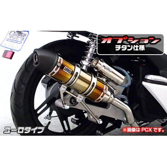 ウイルズウィン アドレス110 アドレス110（CE47A）用 ロイヤルマフラー ユーロタイプ オプション オプションD WirusWinの画像