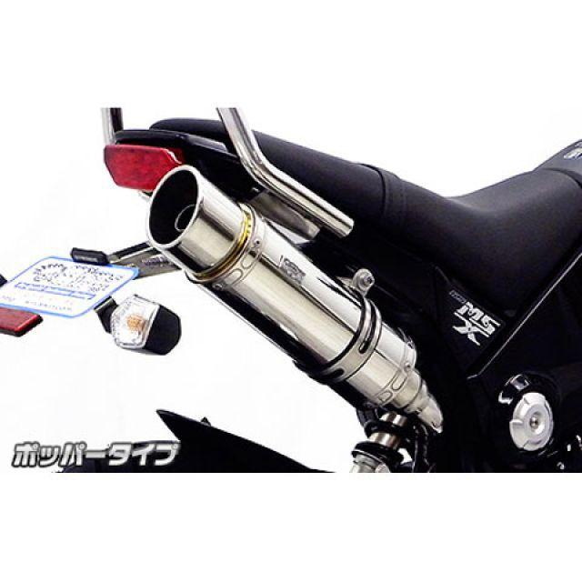 ウイルズウィン グロム/MSX125（1型） グロム/MSX125（1型）用 ロイヤルマフラー ポッパータイプ（スリップオン） オプション オプショ…の画像