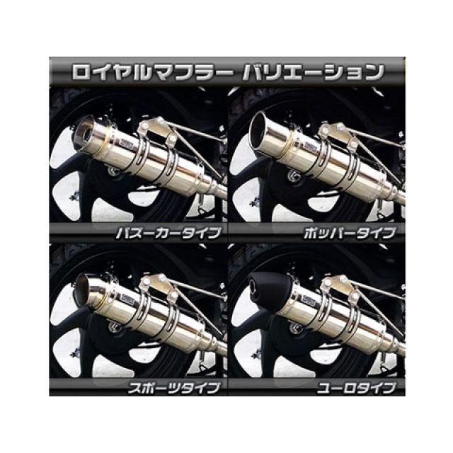 ウイルズウィン ディオ110 ディオ110（JF58）用 ロイヤルマフラー ユーロタイプ オプション オプションD WirusWinの画像