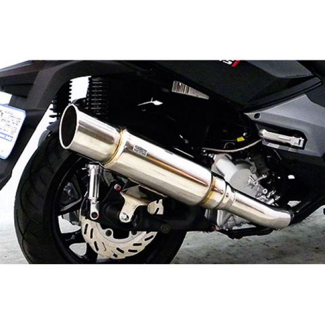 ウイルズウィン ジョイマックス125i ジョイマックス125i（GTS125i）用 ファーストマフラー O2センサー取付対応 オプション なし Wi…の画像