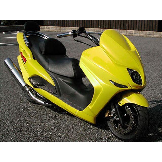 ウイルズウィン マジェスティ125 マジェスティ125用 ワイドサイドカバー（塗装無し） WirusWin_2