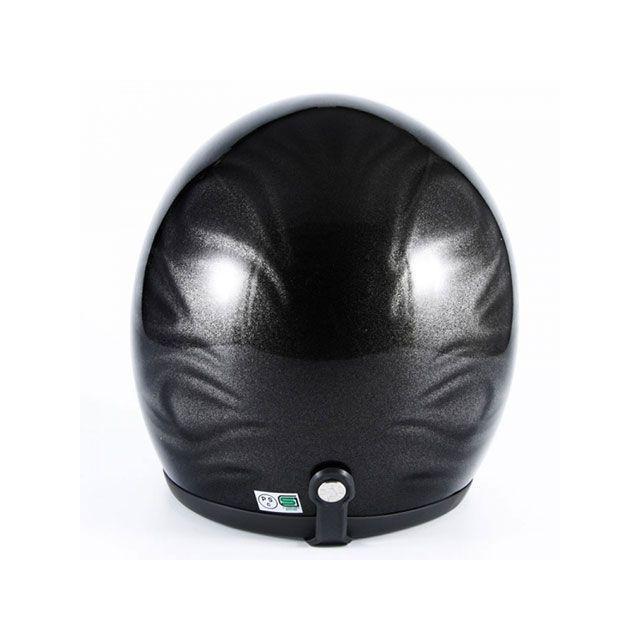72JAM JET HELMET 72ジャムジェット GHOST FLAME カラー ブラック