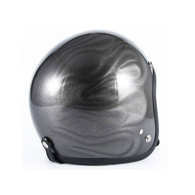72JAM JET HELMET 72ジャムジェット GHOST FLAME カラー シルバー