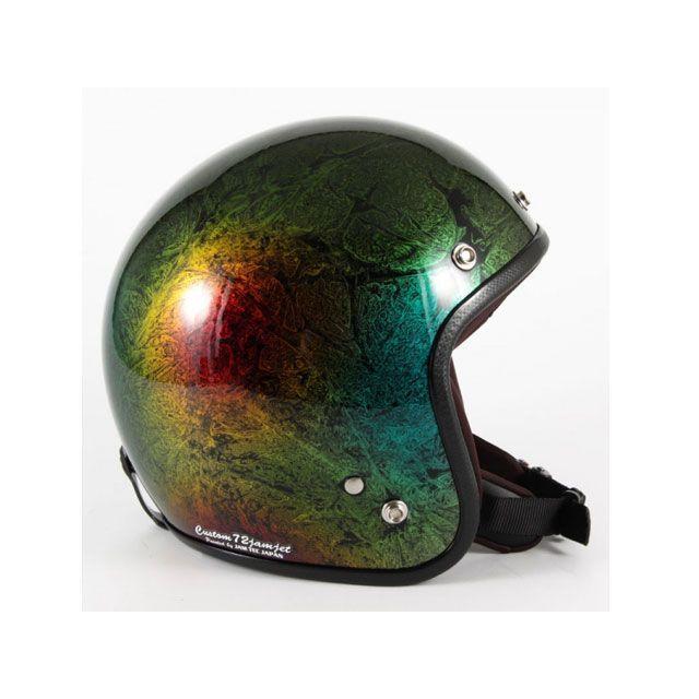 72JAM JET HELMET 72ジャムジェット RASH カラー レインボー メーカー