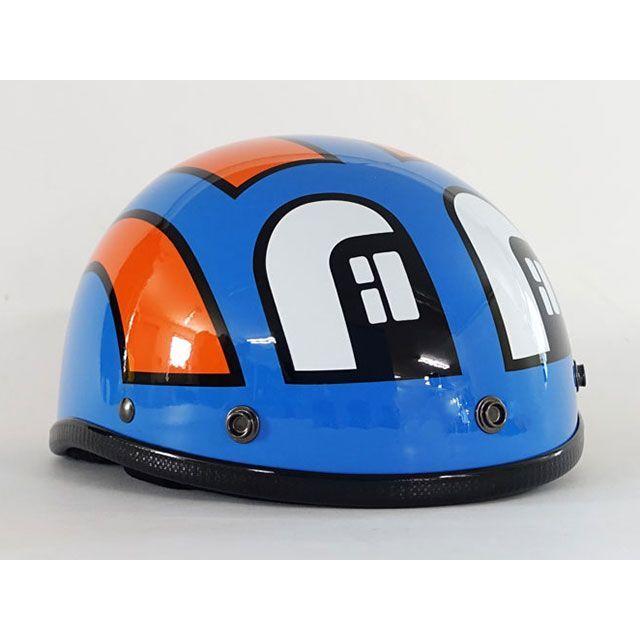 72JAM jet カスタムヘルメット（ブルー） 72JAM JET HELMET 72ジャムジェット SPDT-02 SP TADAOチャンプ（ブルー