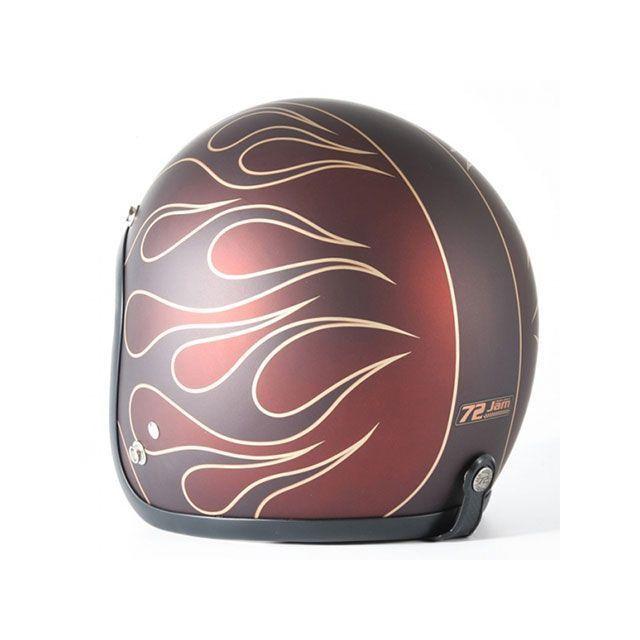 72JAM JET HELMET 72ジャムジェット STEALTH カラー レッド サイズ XL