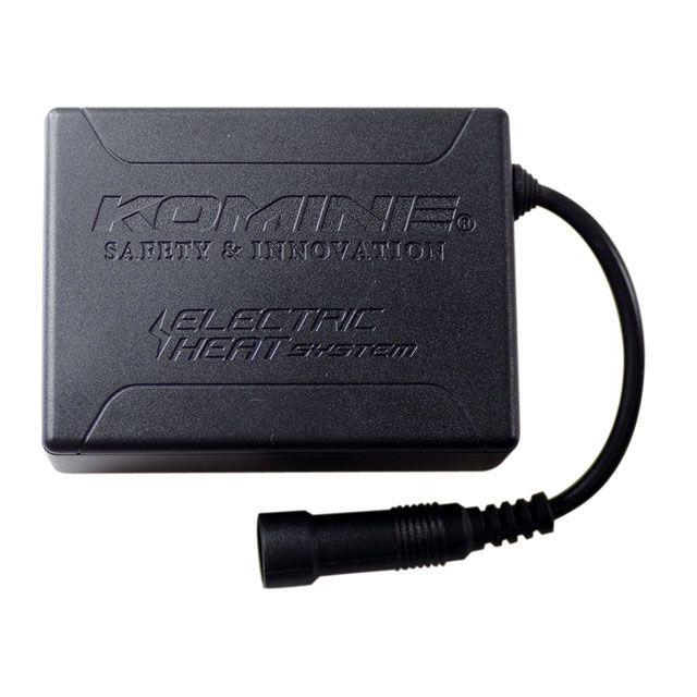確認用 コミネ（Komine） AK-329 7.4V 電熱ネックウォーマーセット（ブラック