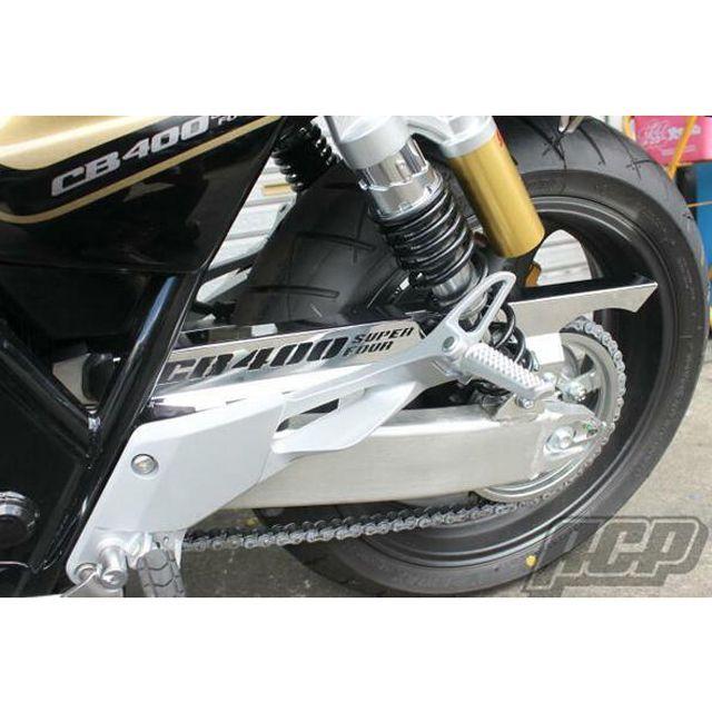 ACP CB400SF CB400SF用ロゴイリメッキチェーンケース バイク 