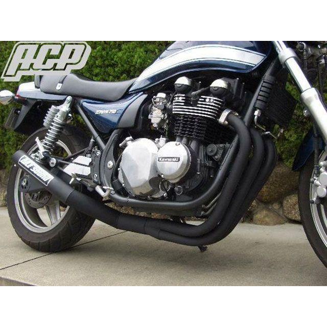 ACP ZR750C ゼファー750用 エルサウンドショート管（ブラック） ACPの画像