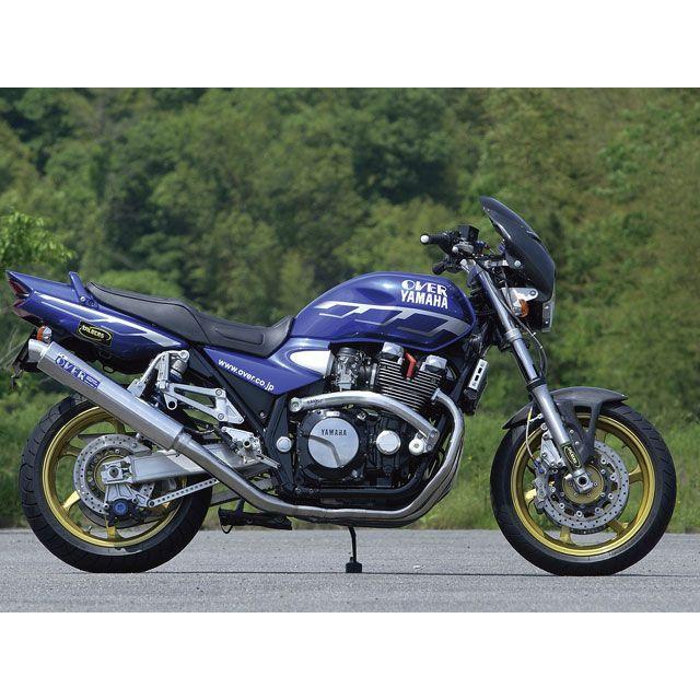 正規品／オーバーレーシング XJR1300 SESMIC-3 マフラー ステンアルミ OVER RACING バイク｜motoride｜03