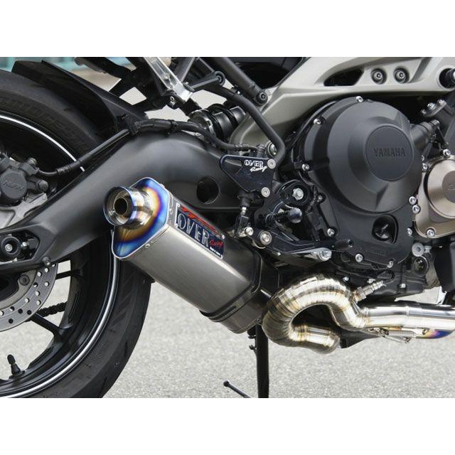 正規品／オーバーレーシング MT-09 XSR900 TT-Formula フルチタンマフラー 3-2-1 OVER RACING バイク｜motoride｜02