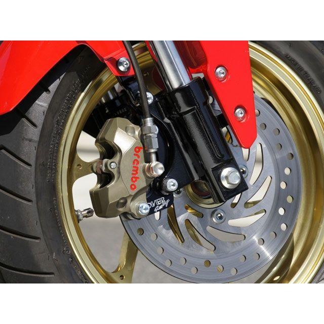 オーバーレーシング GROM フロントキャリパーサポート ブレンボ2P用 OVER RACING_1