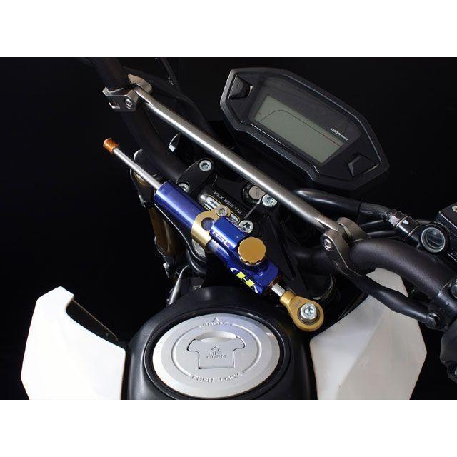 Gcraft Gクラフト GROM ステアリングダンパーステー（ブラック