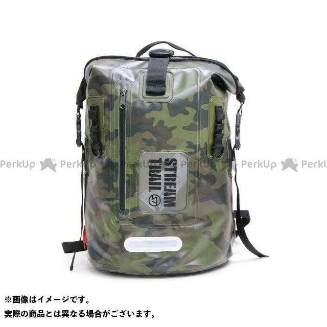 STREAM TRAIL - 流れトレイル Dry Tank-25L Camo（緑であること）