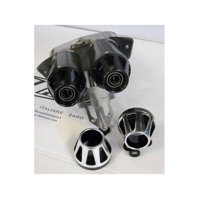 ザード HYPERMOTARD 796/1100/1100 ステンレススチール -カーボン レーシング スリップオン for DUCATI HYPE…_4