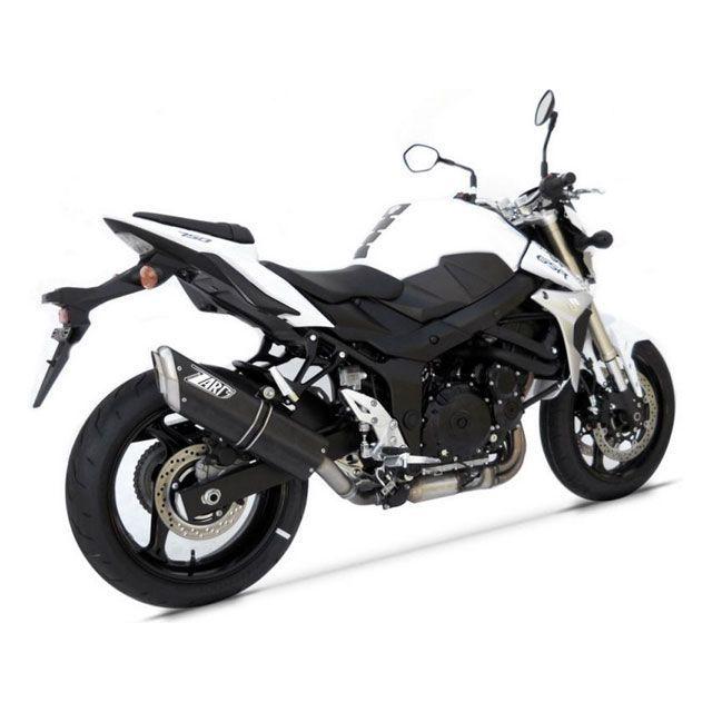 ザード GSR 750 BLACK ステンレススチール -ALU レーシング スリップオン for SUZUKI GSR 750 ｜ ZS523AS…_2