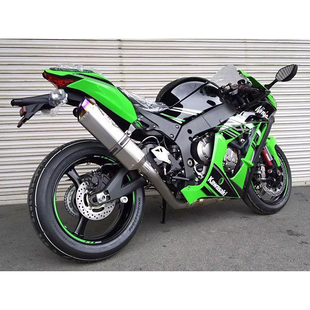 ビートジャパン ZX-10R NASSERT-R Evolution Type II スリップオンマフラー サイレンサー クリアチタン BEETの画像