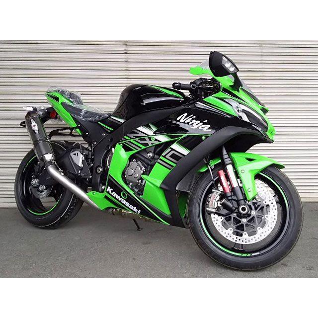 ビートジャパン ZX-10R NASSERT-R Evolution Type II スリップオンマフラー サイレンサー クリアチタン BEETの画像