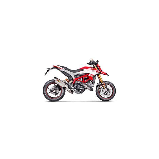 アクラポビッチ Hypermotard Slip-On Line（Titanium） for Ducati Hypermotard（2013-201…_2