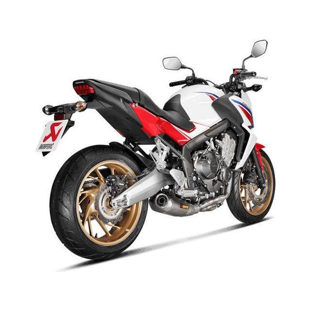 アクラポビッチ CB 650 F Racing Line（Titanium） for Honda CB 650 F（2014-2018） ｜ S-H…の画像