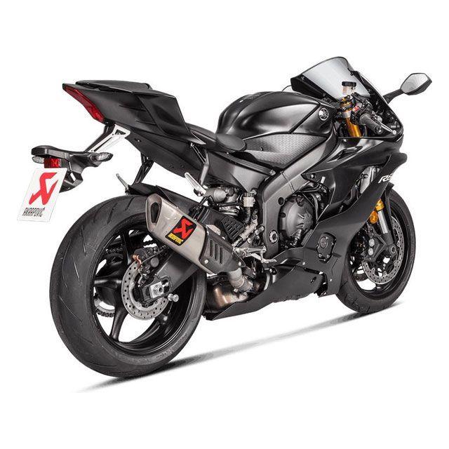 アクラポビッチ YZF-R6 Slip-On Line（Titanium） for Yamaha YZF-R6（1999-2018） ｜ S-Y6S…_2
