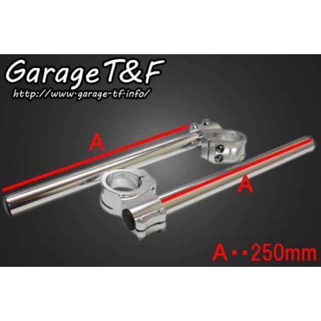 ガレージT&F ドラッグスター250 SR400 セパレートハンドル22.2mm 35φ カラー シルバー T&F_2