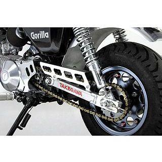 SP武川 8インチホイール専用4cmロングスイングアーム＆Zスタイルチェーンガードセット SP TAKEGAWA_1