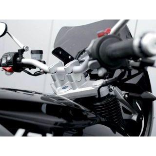 正規品／ワンダーリッヒ R1200R ハンドルアップキット25mm（シルバー） BMW・R1200R（11-） Wunderlich バイク｜motoride｜03