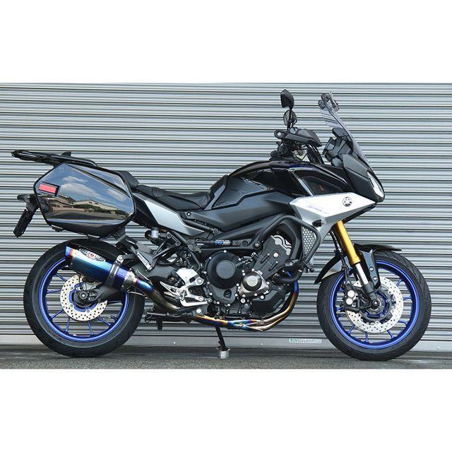ビートジャパン TRACER900/GT NASSERT-R Evolution Type II フルエキゾーストマフラー（ブルーチタン） BEET_2