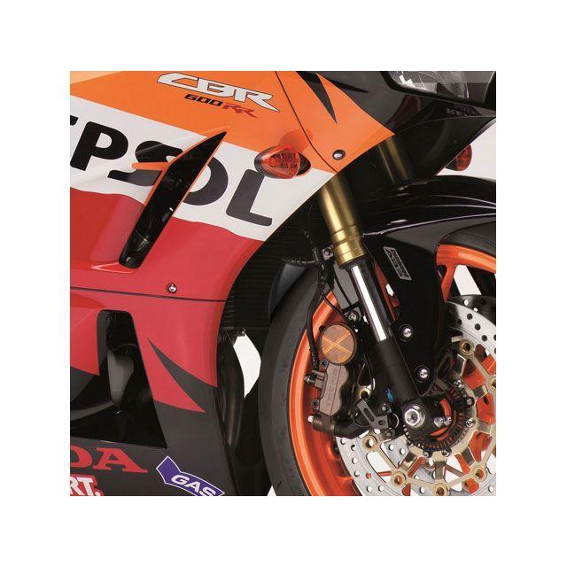 ピラミッドプラスチック CBR 600 RR Honda CBR 600 RR Extenda Fenda Matte Black 2007＞201…の画像