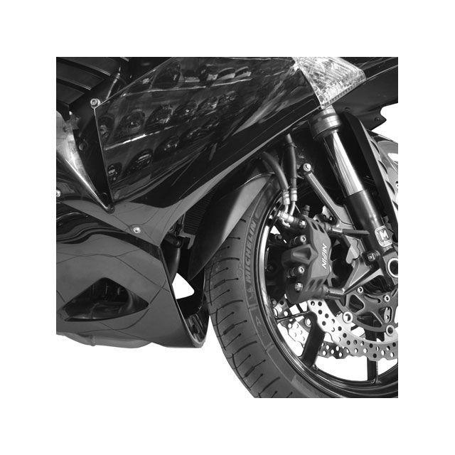 ピラミッドプラスチック GTR 1400 ZZR 1400 Kawasaki GTR 1400 Extenda Fenda Matte Black …の画像