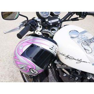 ベビーフェイス HARLEY DAVIDSON ヘルメットロック カラー ブラック/ブラック BABYFACE_3