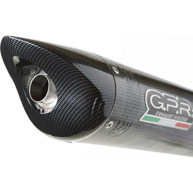 ジーピーアール CBR 600 RR スリップオンエキゾーストシステム EU規格 キャタライザー付 ｜ H.177.TIBPO G.P.R.の画像