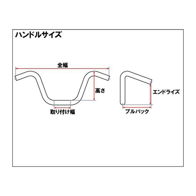 正規品／ネオファクトリー ハーレー汎用 16in ロボファットエイプバーハンドル クローム TBW メーカー在庫あり Neofactory バイク｜motoride｜02