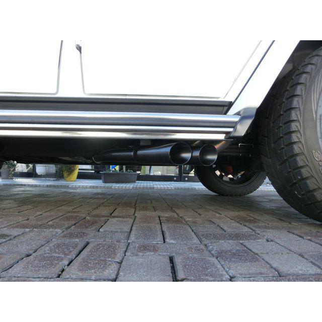 グランプリカースタイル G350用 特注手曲げゲレンデマフラー GRAND