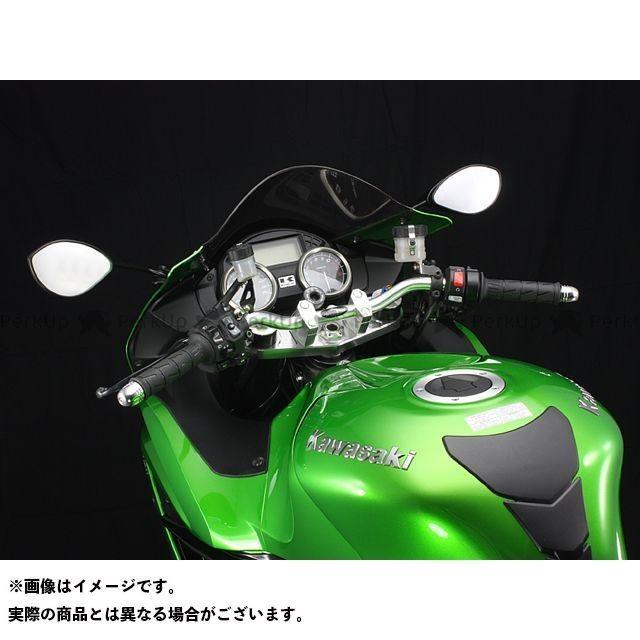 ハリケーン ZX-14R ABS バーハンドルキット カラー シルバー