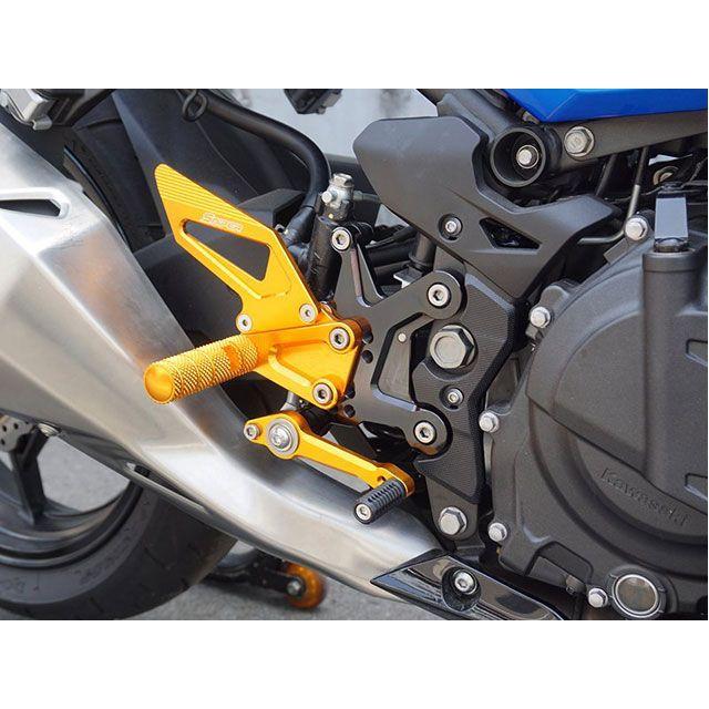 スナイパー NINJA250 NINJA400 Z250 Z400 ABS対応 ストリート用 バックステップ 金 メーカー在庫あり SNIPER_1