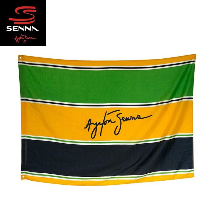 新商品 アイルトン セナ Ayrton Senna Flag Senna Racing レーシング フラッグ F1 Wantannas Go Id