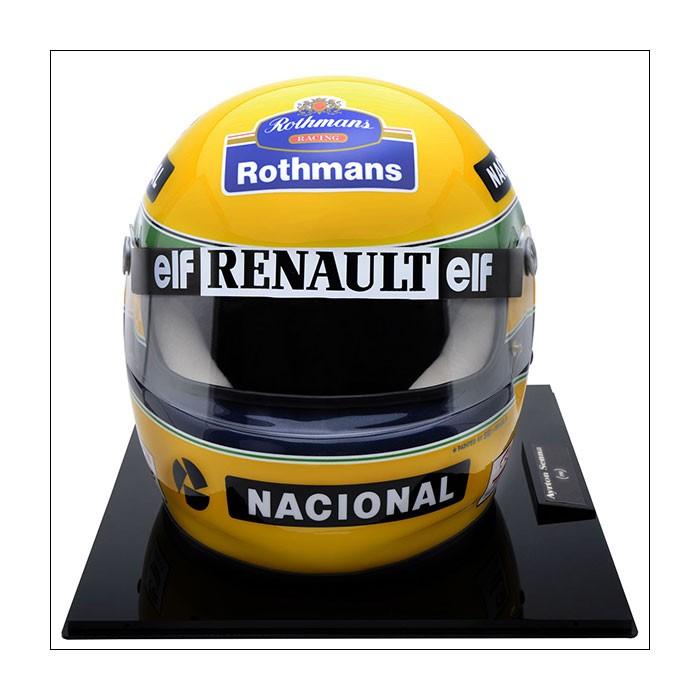 アイルトンセナ 模型 SID MOSCA 1/1 1994年 レプリカヘルメット モータースポーツ 雑貨 AyrtonSenna｜motorimoda｜03